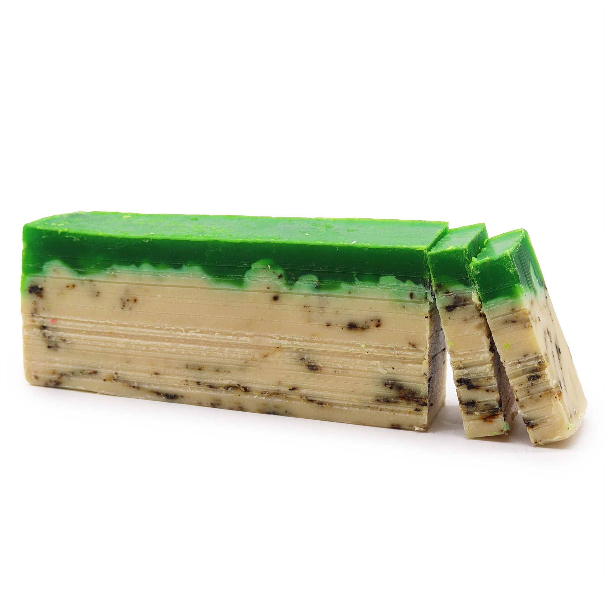 Jabón Artesanal de Té Verde — Barra Entera