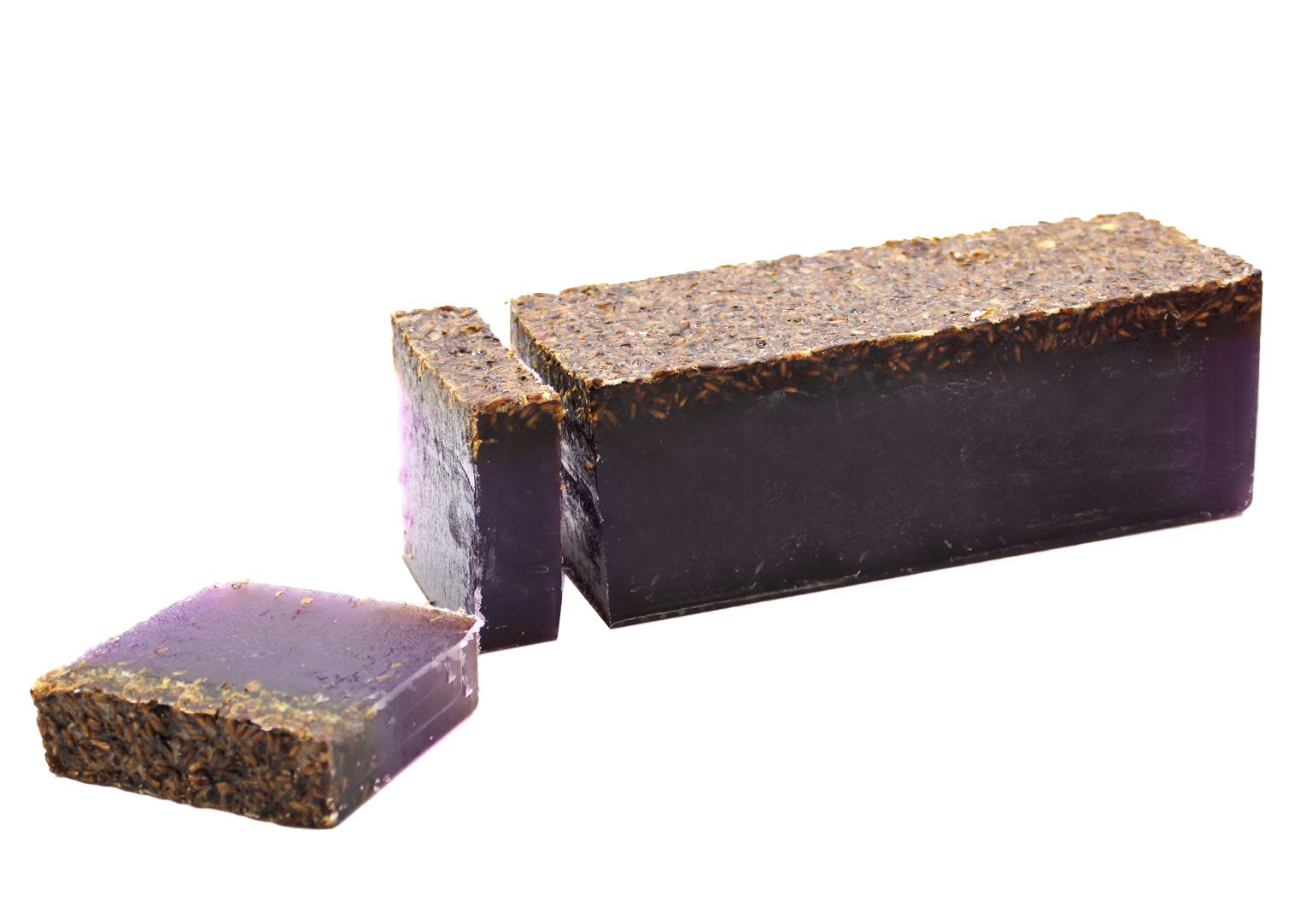Jabón Artesanal de Lavanda Relajante — Barra Entera