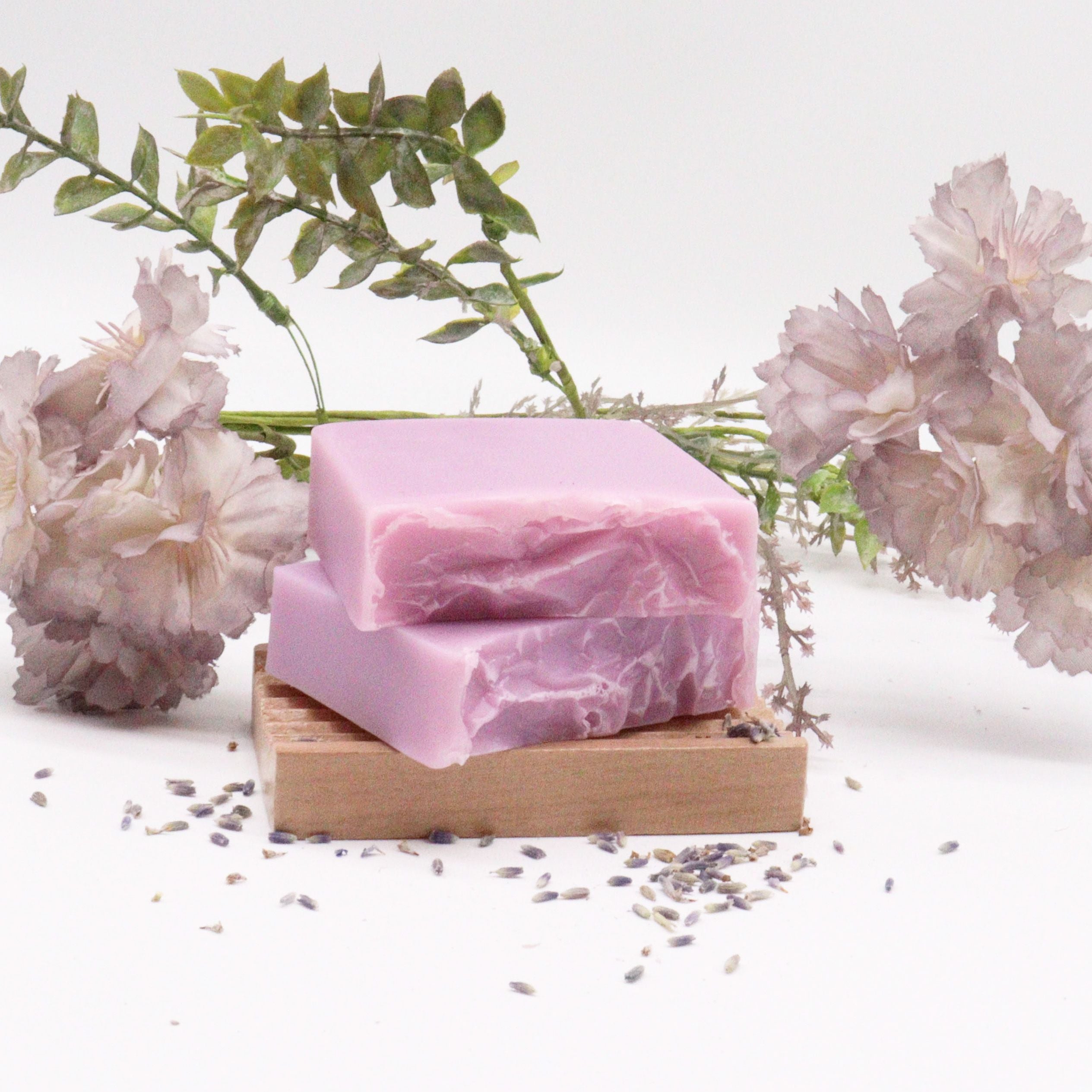 Jabón Artesanal Lavanda Serenidad — Porción aprox. 100 g